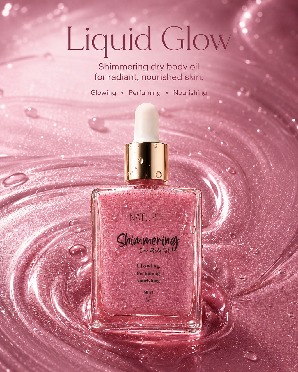 Shimmering Dry Oil