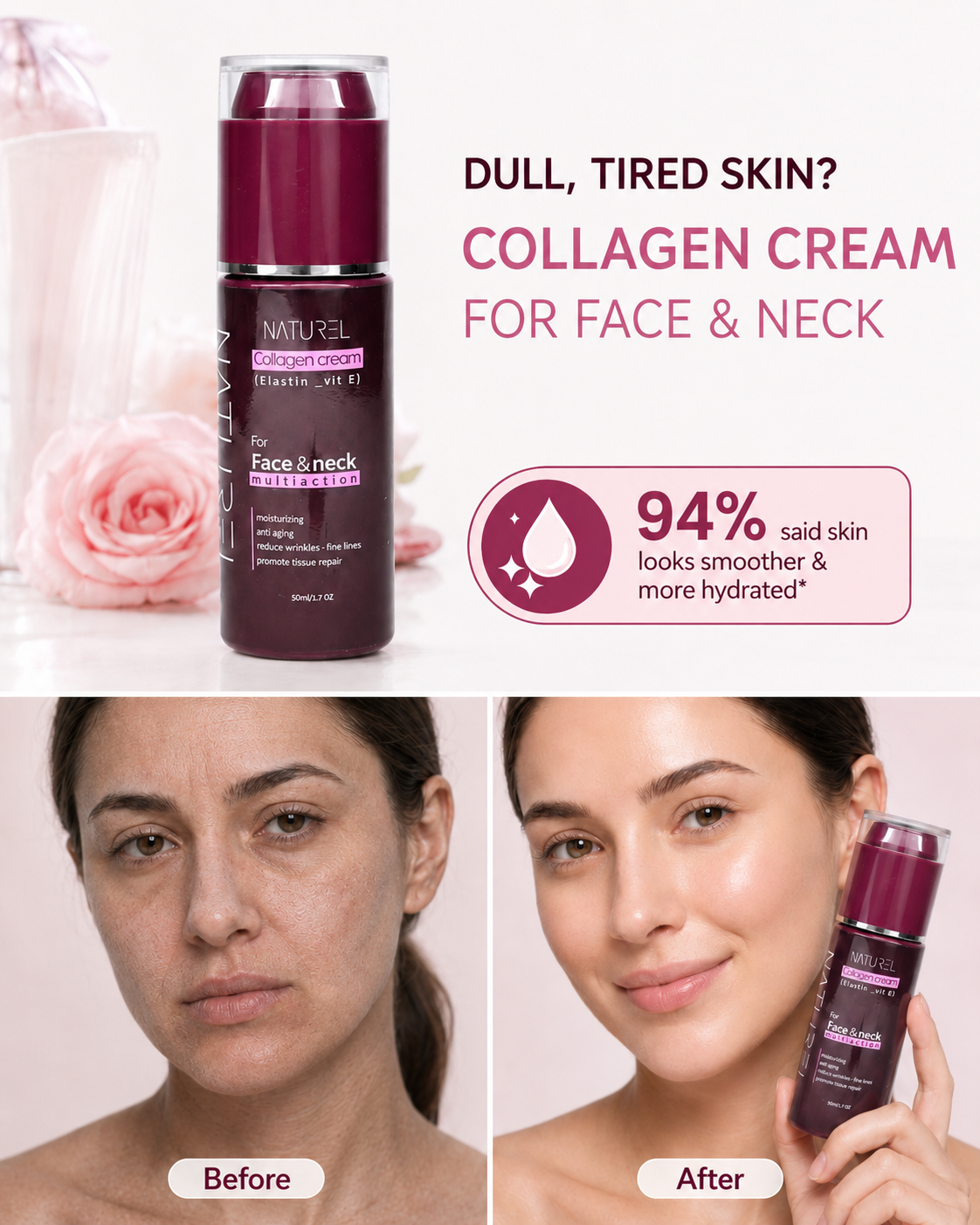 Collagen cream
