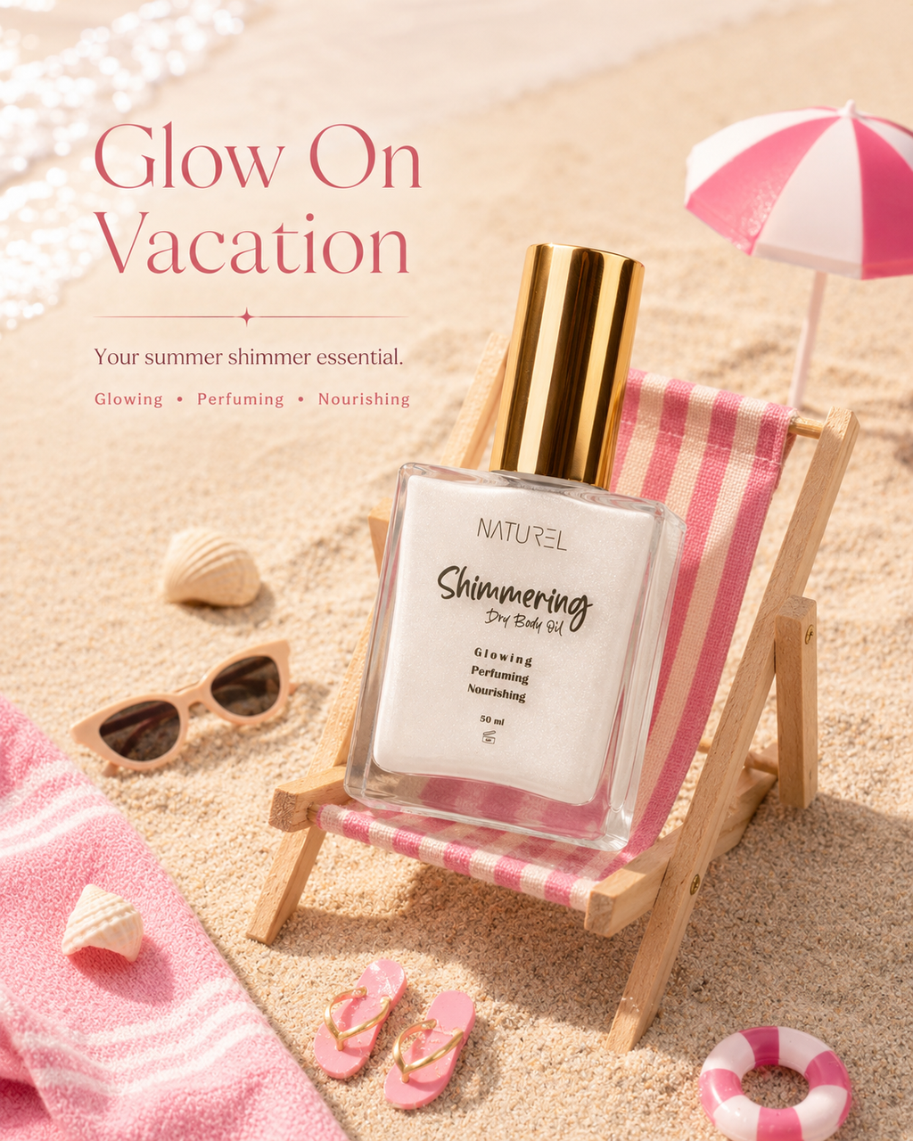 Shimmering Dry Oil